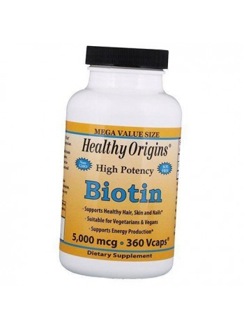 Біотин Biotin 5000 Healthy Origins 360вігкапс (36354026)