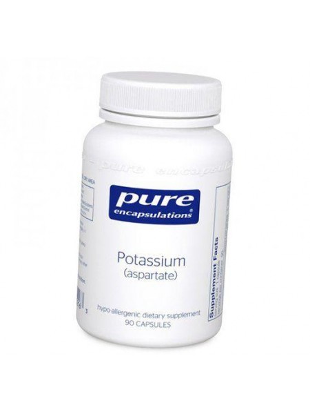 Аспартат Калія Potassium Aspartate Pure Encapsulations 90капс (36361034)