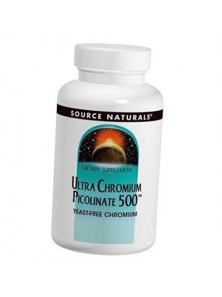 Ультра Хром Піколінат Ultra Chromium Picolinate Source Naturals 120таб (36355094)
