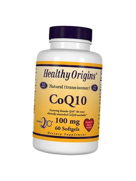 Експертим у капсулах CoQ10 100 Healthy Origins 60 шкарпеточка (70354020)