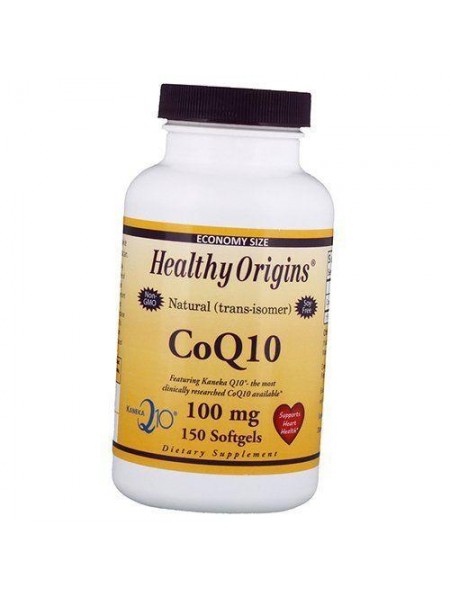 Експертим у капсулах CoQ10 100 Healthy Origins 150 шкарпеточкапс (70354020)