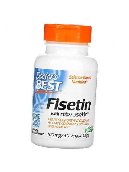 Фізетин Fisetin Doctor's Best 30вігкапс (70327021)