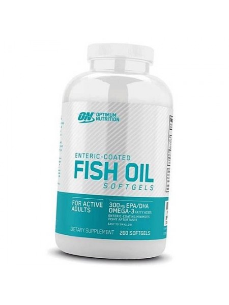 Жирні кислоти Омега-3 Fish Oil Optimum nutrition 200 шкарпеточкапс (67092001)