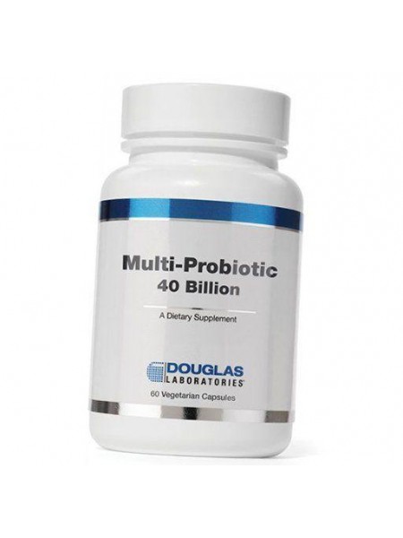 Комплекс для підтримки кишківника Multi-Probiotic 40 Billion Douglas Laboratories 60вегкапс (69414001)