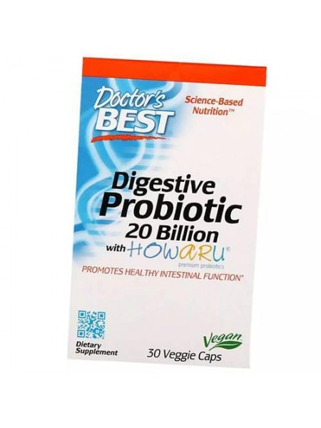 Пробіотики Digestive Probiotic Doctor's Best 30вігкапс (69327002)