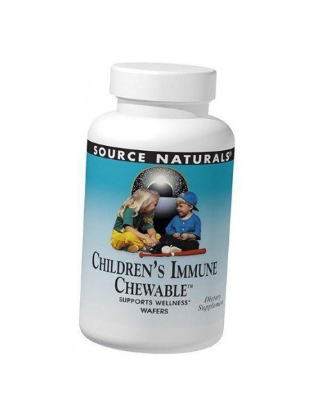 Wellness Children's Immune Chewable Source Naturals 60таб Ягода (71355023)