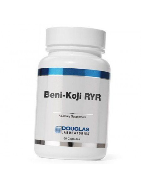 Ферментований Червоний дріжджовий рис Beni-Koji RYR Douglas Laboratories 60капс (71414008)