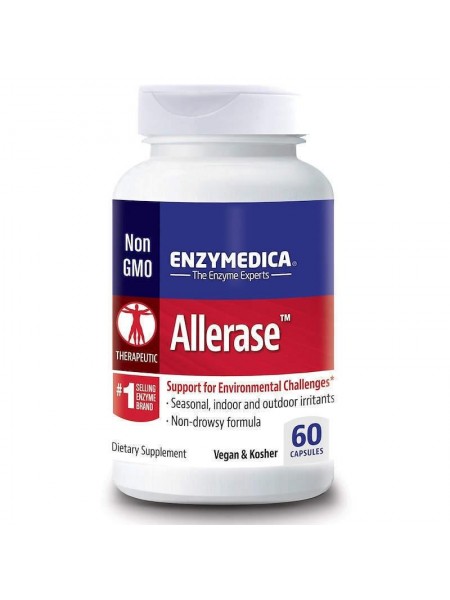 Комплекс від алергії Allerase Enzymedica 60 капсул