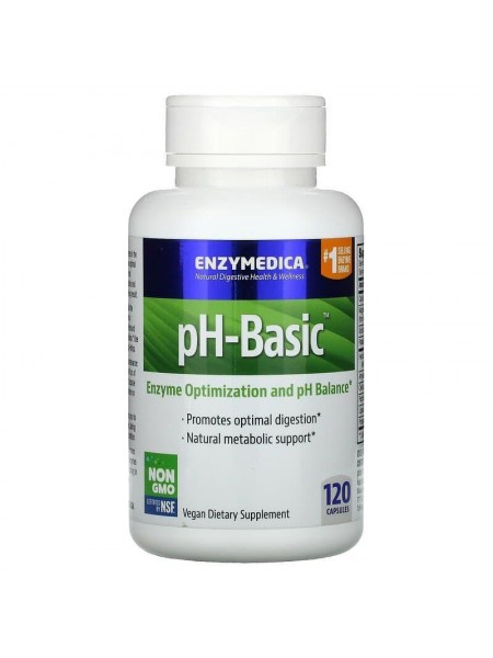 Ферменти pH баланс pH-Basic Enzymedica 120 капсул