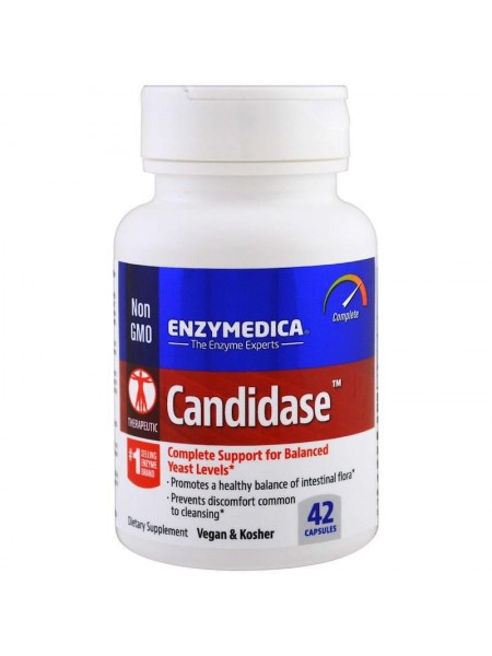 Протиоксидний засіб Candidase Enzymedica 42 капсули