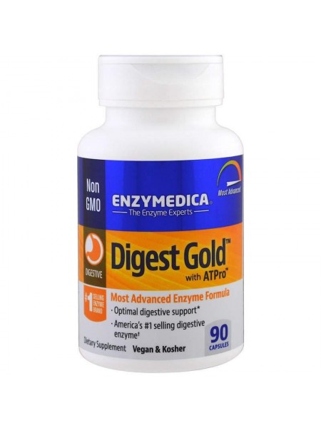 Травні ферменти Digest Gold Enzymedica 90 капсул