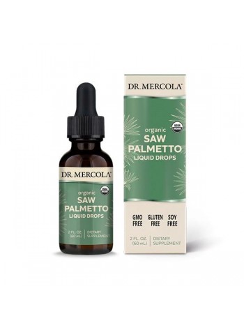 Зі пальметто Saw Palmetto Dr. Mercola органік рідкі краплі 60 мл