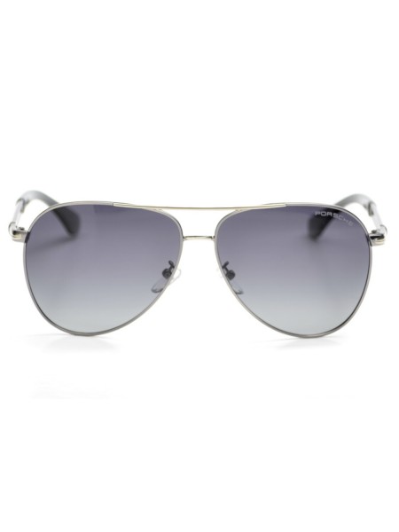 Чоловічі брендові окуляри Porsche Design 8738sg Металік (o4ki-9351)