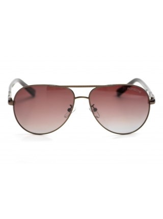 Чоловічі брендові окуляри Porsche Design 8565br Шоколадний (o4ki-9357)