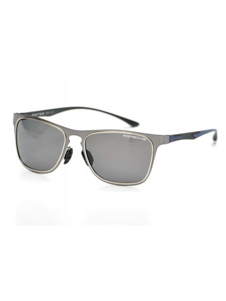 Чоловічі брендові окуляри Porsche Design 8755sb Металік (o4ki-9369)