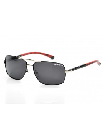 Чоловічі брендові окуляри Porsche Design 8724r Чорний (o4ki-9374)