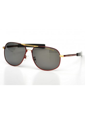 Чоловічі брендові окуляри Porsche Design 8735r Золотий (o4ki-9405)