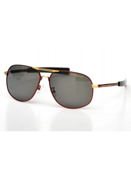 Чоловічі брендові окуляри Porsche Design 8735r Золотий (o4ki-9405)
