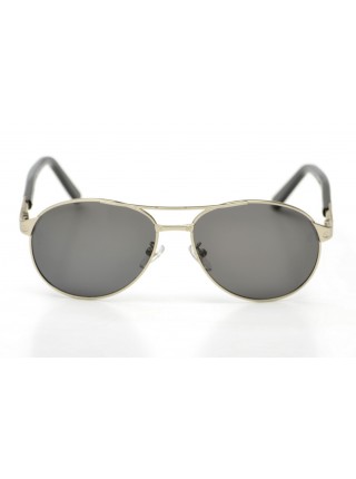 Чоловічі брендові окуляри Cartier 8200586s Металік (o4ki-9493)