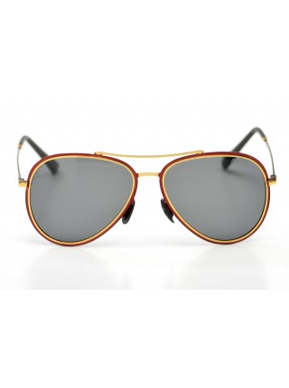 Чоловічі брендові окуляри Gucci 8932r Вишневий (o4ki-9536)