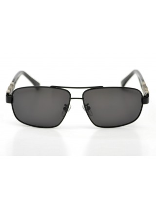 Чоловічі брендові окуляри Gucci 10002b Чорний (o4ki-9540)