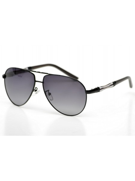 Чоловічі брендові окуляри Gucci 4395b-M Чорний (o4ki-9546)