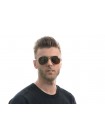 Чоловічі брендові окуляри Chrome Hearts ch1003g Металік (o4ki-9637)