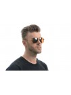 Чоловічі брендові окуляри Chrome Hearts ch1003g Металік (o4ki-9637)
