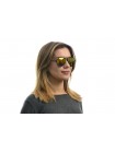 Жіночі брендові окуляри Gucci 874or-W Чорний (o4ki-9686)