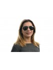 Жіночі брендові окуляри Gucci 035s-W Металік (o4ki-9690)