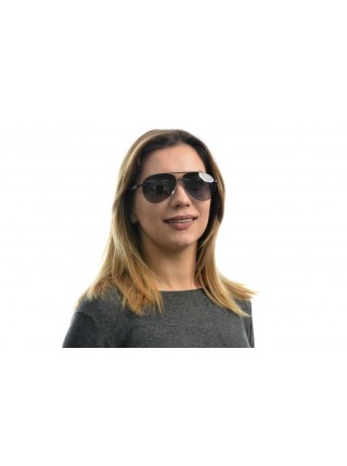 Жіночі брендові окуляри Gucci 4395b-W Чорний (o4ki-9691)