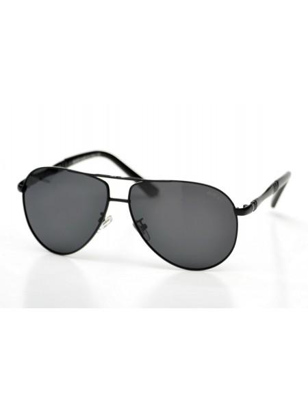 Жіночі брендові окуляри Gucci 035b-W Чорний (o4ki-9696)