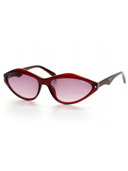Жіночі брендові окуляри Prada spr05ns Червоний (o4ki-9761)