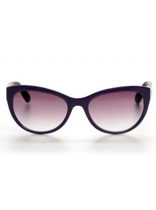 Жіночі брендові окуляри Alexander Mcqueen 0020-rlq Фіолетовий (o4ki-9816)