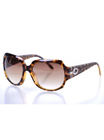 Жіночі брендові окуляри Dior kh504bv2gq Коричневий (o4ki-10021)