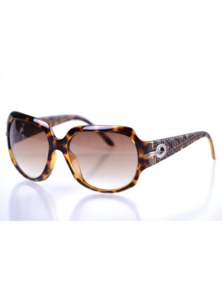 Жіночі брендові окуляри Dior kh504bv2gq Коричневий (o4ki-10021)