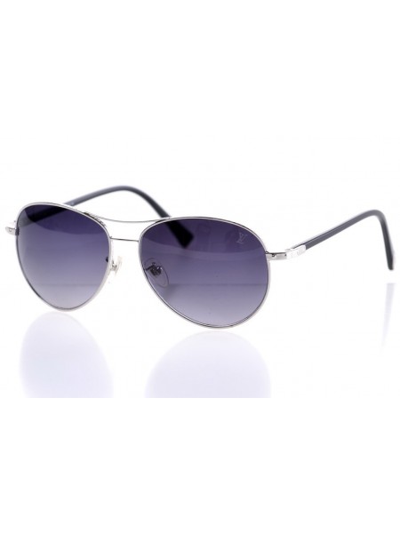 Чоловічі брендові окуляри Louis Vuitton zo100uc2 Срібний (o4ki-10062)