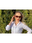 Жіночі брендові окуляри Chanel 5312-q Коричневий (o4ki-11119)