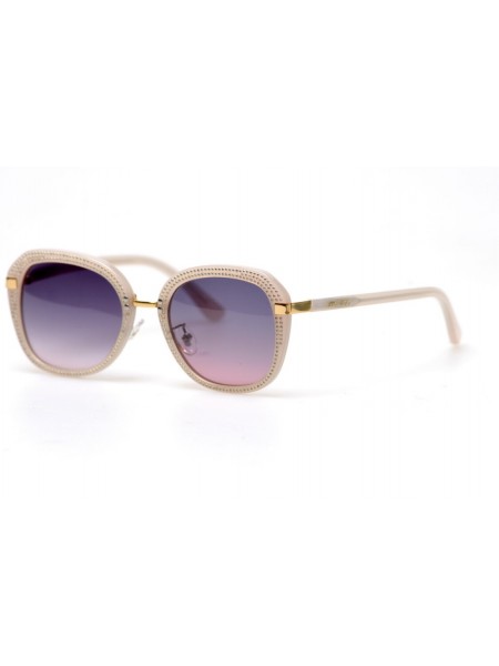 Жіночі брендові окуляри Jimmy Choo 2m5-k6 Білий (o4ki-11191)