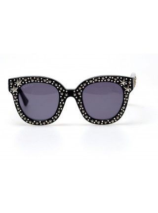 Жіночі брендові окуляри Gucci 0116-002 Чорний (o4ki-11211)