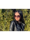 Жіночі брендові окуляри Gucci 0066-002-bl Чорний (o4ki-11215)