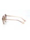 Жіночі брендові окуляри Gucci 0066-001 Коричневий (o4ki-11216)