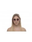 Жіночі брендові окуляри Gucci 0066-001 Коричневий (o4ki-11216)