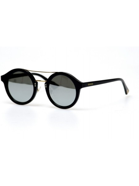 Жіночі брендові окуляри Gucci 0066-002-z Чорний (o4ki-11218)