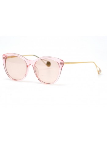 Жіночі брендові окуляри Gucci 0112-brn Рожевий (o4ki-11219)