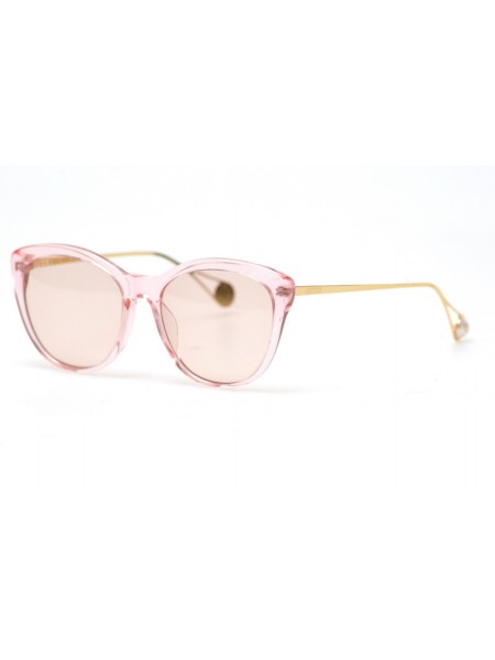Жіночі брендові окуляри Gucci 0112-brn Рожевий (o4ki-11219)