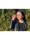 Жіночі брендові окуляри Gucci 0112-brn Рожевий (o4ki-11219)