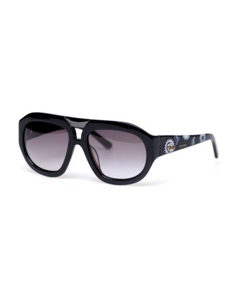 Жіночі брендові окуляри Prada spr0503c1 Чорний (o4ki-11481)
