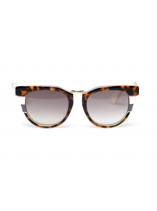 Жіночі брендові окуляри Fendi ff0063s-muycc Коричневий (o4ki-11492)