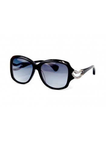 Жіночі брендові окуляри Alexander Mcqueen 4217s-807 Чорний (o4ki-11595)